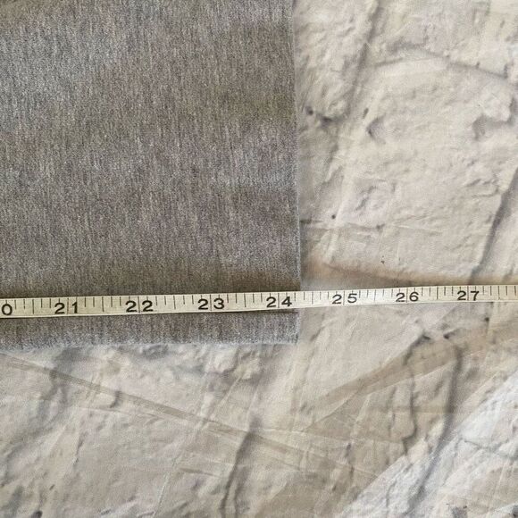 Express women 8 cotton blend soft & comfy Capri pants grey - Picture 8 of 9